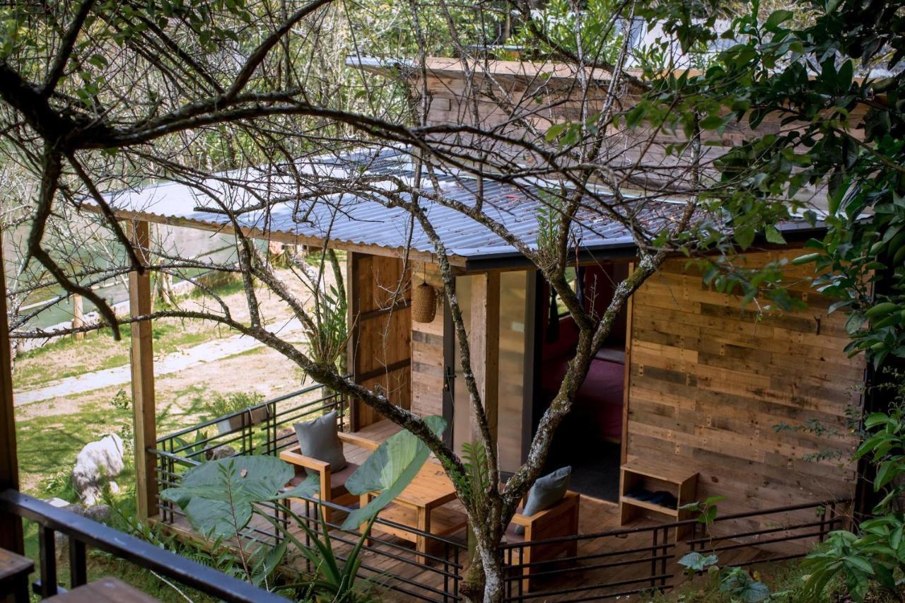 House By Lake Moc Chau Exterior foto