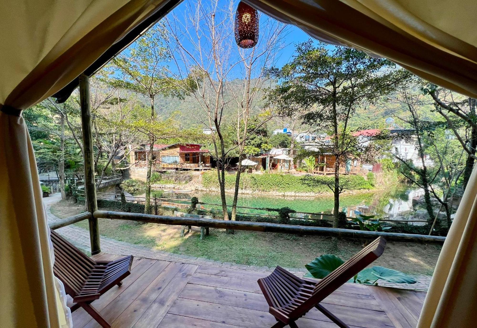 House By Lake Moc Chau Exterior foto