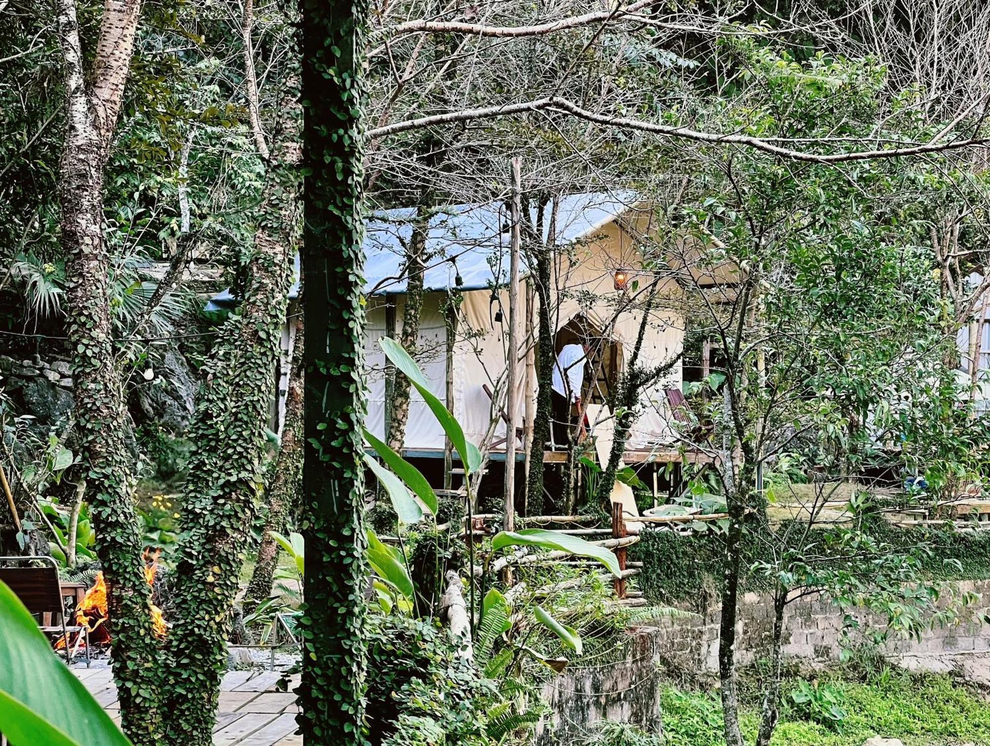 House By Lake Moc Chau Exterior foto