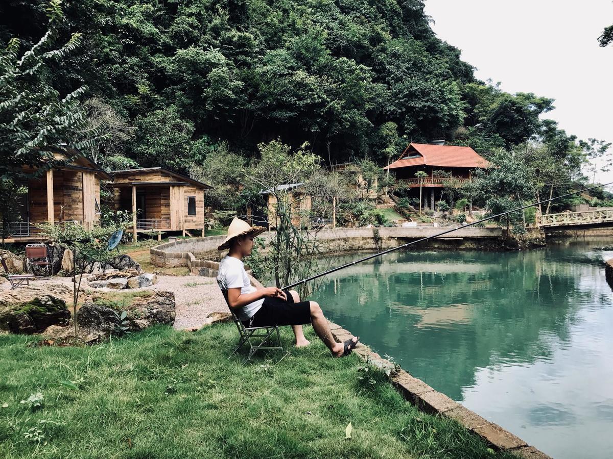 House By Lake Moc Chau Exterior foto