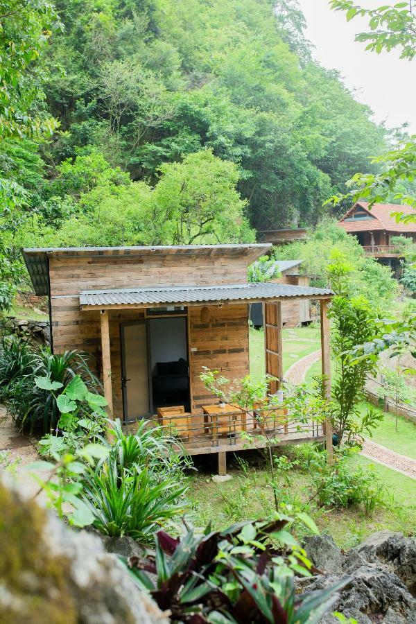 House By Lake Moc Chau Exterior foto